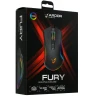 Мышь проводная ARDOR GAMING Fury [ARD-FURY3327-BK], 12400 dpi, RGB, черный