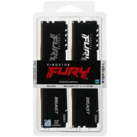 Оперативная память Kingston FURY Beast Black [KF432C16BBK2/16] 16 ГБ