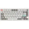 Клавиатура проводная + беспроводная ATK V75K, белый, серый, RGB