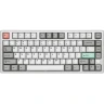Клавиатура проводная + беспроводная ATK V75K, белый, серый, RGB