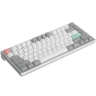 Клавиатура проводная + беспроводная ATK V75K, белый, серый, RGB