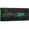 Клавиатура проводная + беспроводная ATK Z87 Pro Foggy Black, черный, серый