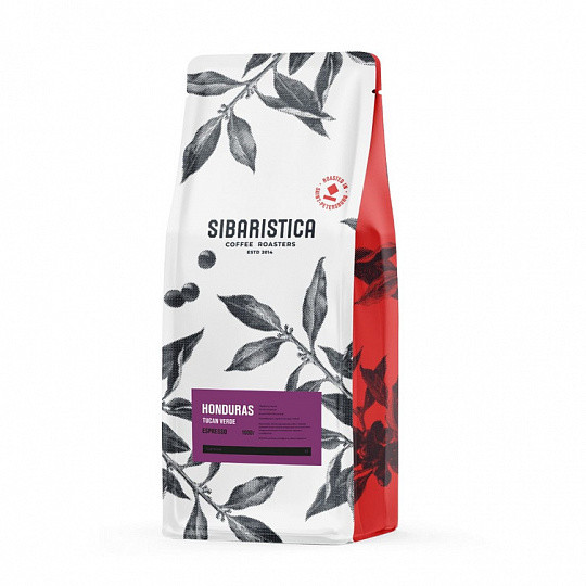 Кофе в зернах Sibaristica Гондурас Тукан Верде, Арабика, 1000 г Кофе в зернах Sibaristica Гондурас Тукан Верде, Арабика, 1000 г