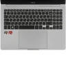 16" Ноутбук Infinix XBOOK 16, AMD Ryzen 5 7535HS, LPDDR5-16ГБ, SSD-512ГБ, Windows 11 Home, серебристый