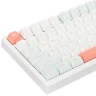 Клавиатура проводная VGN N75 Jelly Orange, белый, оранжевый, RGB
