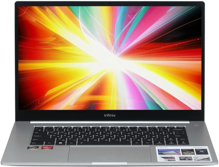 15.6" Ноутбук Infinix XBOOK 15 YL51A5, AMD Ryzen 7 7730U, LPDDR4x-16ГБ, SSD-512ГБ, Windows 11 Home, Silver