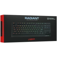 Клавиатура проводная ARDOR GAMING Radiant, магнитная, черный