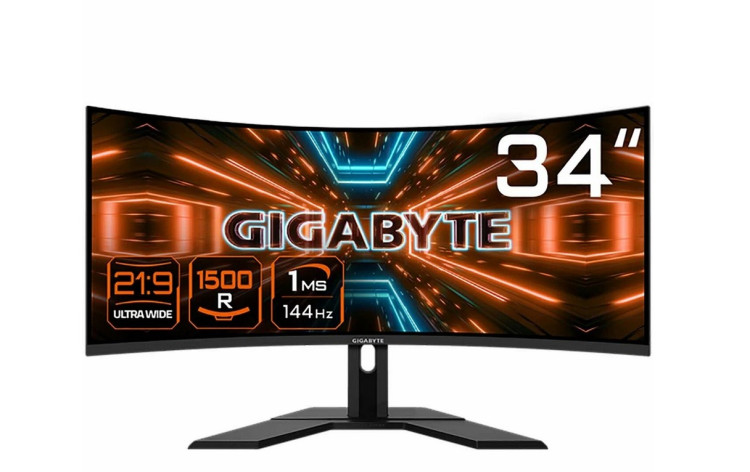 Монитор GIGABYTE G34WQC A-EK черный