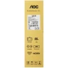 15.6" Монитор AOC 16T20, 60 Hz, 1920x1440, IPS, 5 ms, 230 cd/m², 800:1, черный 15.6" Монитор AOC 16T20, 60 Hz, 1920x1440, IPS, 5 ms, 230 cd/m², 800:1, черный