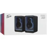 Колонки Fiero Midnight BHS-550, 50 Вт, Bluetooth, МДФ, черный