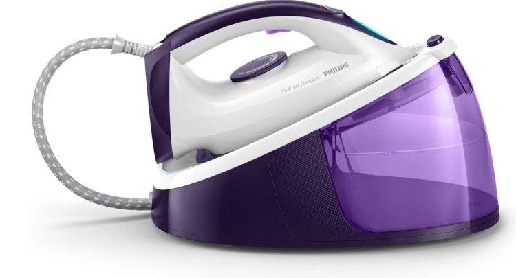Парогенератор Philips FastCare Compact GC6740/30 белый/фиолетовый
