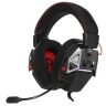 Проводные наушники ARDOR GAMING Carbon, 2024, 7.1 Virtual, охватывающие, черный