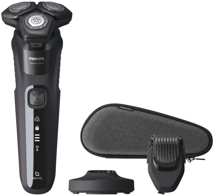 Электробритва Philips Series 5000 SkinIQ S5588/38, черный Электробритва Philips Series 5000 SkinIQ S5588/38, черный