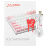 Клавиатура проводная ARDOR GAMING Pathfinder [AG-FL-Pa87LRed-WP]