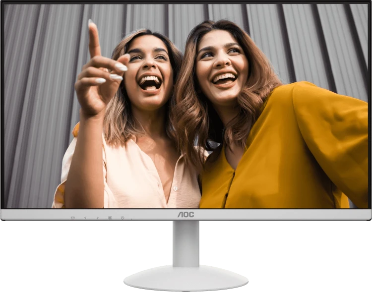 23.8" Монитор AOC 24B30H2/BW, 1920x1080, 120 Гц, IPS, 1300:1, 300 Кд/м², белый