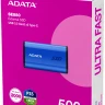 500 ГБ Внешний SSD ADATA SE880 [AELI-SE880-500GCBU], USB 3.2 Gen 2x2 Type-C