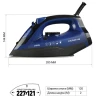 Утюг Polaris PIR 2481K синий Утюг Polaris PIR 2481K синий