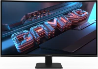 31.5" Монитор GIGABYTE GS32QCA, 2560x1440, 180 Гц, VA, 1500R, 1 мс, черный