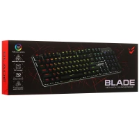 Клавиатура проводная ARDOR GAMING Blade, механическая, Kailh Blue, черный