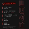 17.3" Ноутбук ARDOR Gaming RAGE R17-R7ND503, AMD Ryzen 7 H 255, DDR5-16ГБ, GeForce RTX 5050-8ГБ, SSD-1ТБ, без ОС 17.3" Ноутбук ARDOR Gaming RAGE R17-R7ND503, AMD Ryzen 7 H 255, DDR5-16ГБ, GeForce RTX 5050-8ГБ, SSD-1ТБ, без ОС