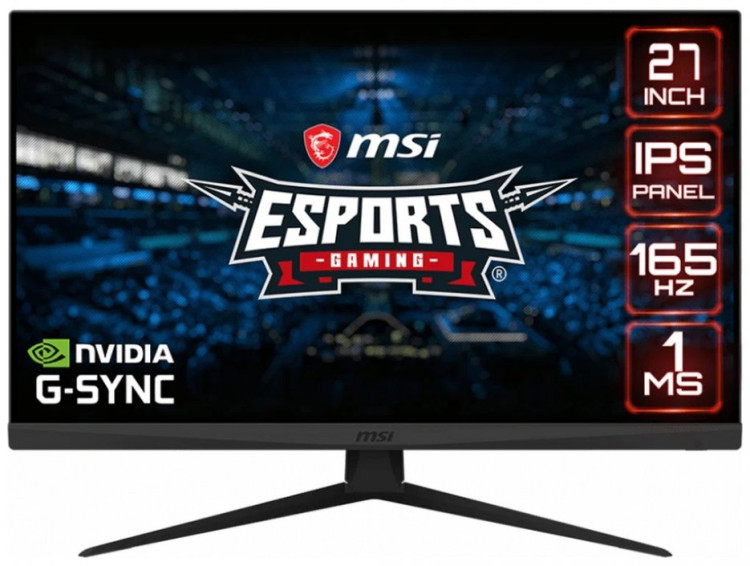 Монитор MSI Optix G273, 1920x1080, 165 Гц, IPS, черный