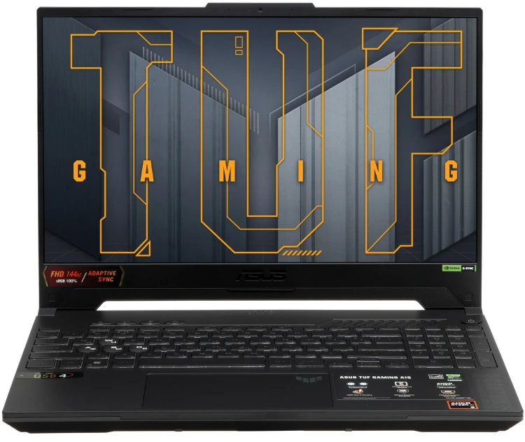 15.6" Ноутбук ASUS TUF Gaming A15 FA507UV-LP019, AMD Ryzen 9 8940H, RAM 16 ГБ, SSD 512 ГБ, GeForce RTX 4060, без ОС, серый 15.6" Ноутбук ASUS TUF Gaming A15 FA507UV-LP019, AMD Ryzen 9 8940H, RAM 16 ГБ, SSD 512 ГБ, GeForce RTX 4060, без ОС, серый