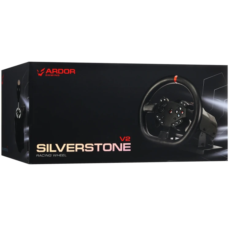 Руль ARDOR GAMING Silverstone V2 черный