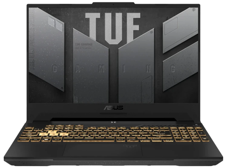 15.6" Ноутбук ASUS TUF Gaming FX507ZC4-HN002, 1920x1080, IPS, Intel Core i7-12700H, RAM 16 ГБ, SSD 512 ГБ, GeForce RTX 3050 - 4 ГБ, без ОС, серый 15.6" Ноутбук ASUS TUF Gaming FX507ZC4-HN002, 1920x1080, IPS, Intel Core i7-12700H, RAM 16 ГБ, SSD 512 ГБ, GeForce RTX 3050 - 4 ГБ, без ОС, серый
