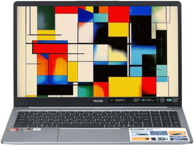 15.6" Ноутбук Tecno Megabook K15SFA, AMD Ryzen 7 7735HS, LPDDR5-16ГБ, SSD-1ТБ, Windows 11 Home, Space Grey 15.6" Ноутбук Tecno Megabook K15SFA, AMD Ryzen 7 7735HS, LPDDR5-16ГБ, SSD-1ТБ, Windows 11 Home, Space Grey