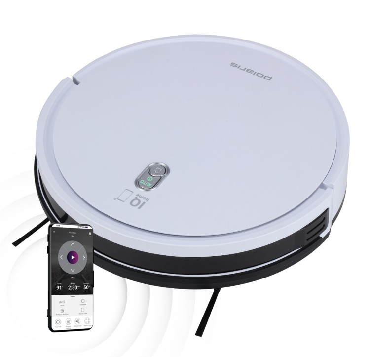 Робот-пылесос Polaris PVCR 3600 WIFI IQ Home белый Робот-пылесос Polaris PVCR 3600 WIFI IQ Home белый