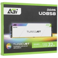 Оперативная память AGI TurboJet RGB [AGI7APD16UD858-DC] 32 ГБ