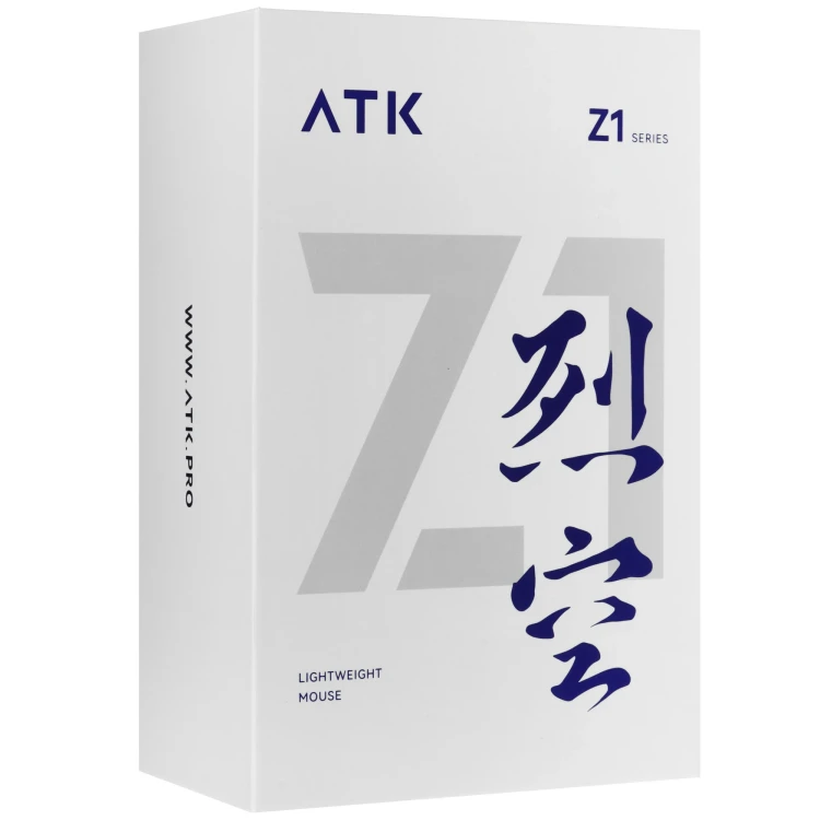 Мышь беспроводная/проводная ATK Blazing Sky Z1 Ultra [ATK-12030013] оранжевый