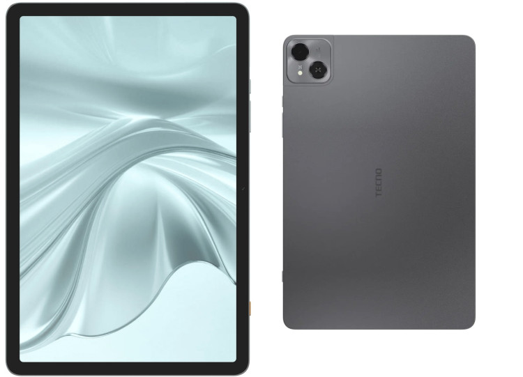 10.95" Планшет Tecno MEGAPAD SE LTE 8/256 ГБ, 8000 мА*ч, IPS, 90 Гц, серый