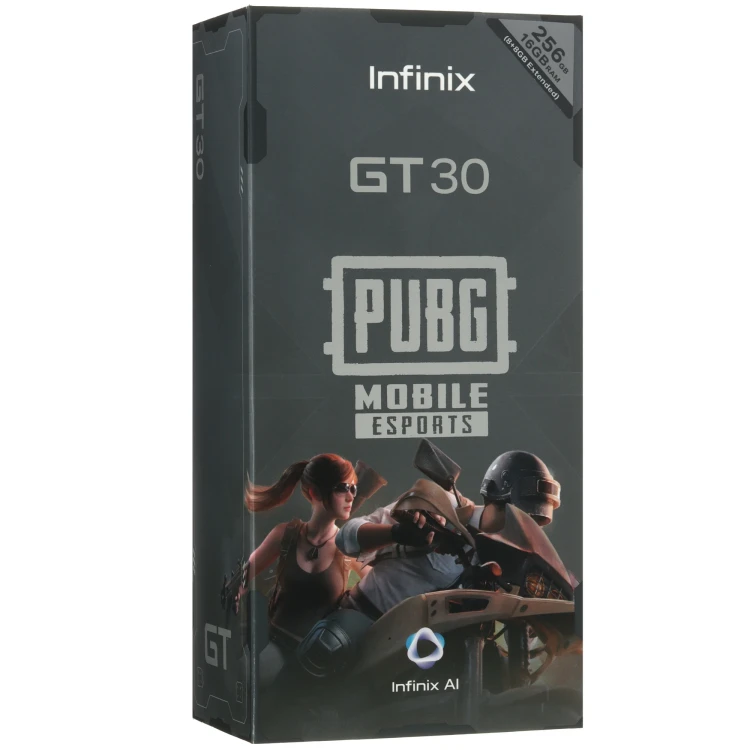 6.78" Смартфон Infinix GT 30 8/256 ГБ, AMOLED, NFC, 5G, 5500 мА*ч, Shadow Ash 6.78" Смартфон Infinix GT 30 8/256 ГБ, AMOLED, NFC, 5G, 5500 мА*ч, Shadow Ash