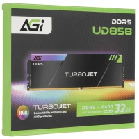Оперативная память AGI TurboJet RGB [AGI6IPC16UD858-DC] 32 ГБ