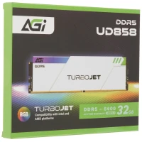 Оперативная память AGI TurboJet RGB [AGI6IPD16UD858-DC] 32 ГБ