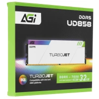 Оперативная память AGI TurboJet RGB [AGI7CPD16UD858-DC] 32 ГБ