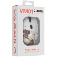 Мышь беспроводная Varmilo Chang'e [VM01-V2-03], 2400 dpi, белый