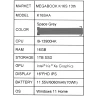 16" Ноутбук Tecno Megabook K16SAA, Intel Core i9-13900HK, DDR4-16ГБ, SSD-1ТБ, Windows 11 Home, серый