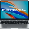 16" Ноутбук Infinix InBook Y3 MAX YL613, 1920x1200, IPS, Intel Core i3-1215U, RAM 8 ГБ, SSD 256 ГБ, Intel UHD Graphics, Windows 11 Home, серебристый 16" Ноутбук Infinix InBook Y3 MAX YL613, 1920x1200, IPS, Intel Core i3-1215U, RAM 8 ГБ, SSD 256 ГБ, Intel UHD Graphics, Windows 11 Home, серебристый