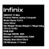 16" Ноутбук Infinix InBook Y3 MAX YL613, 1920x1200, IPS, Intel Core i3-1215U, RAM 8 ГБ, SSD 256 ГБ, Intel UHD Graphics, Windows 11 Home, серебристый 16" Ноутбук Infinix InBook Y3 MAX YL613, 1920x1200, IPS, Intel Core i3-1215U, RAM 8 ГБ, SSD 256 ГБ, Intel UHD Graphics, Windows 11 Home, серебристый