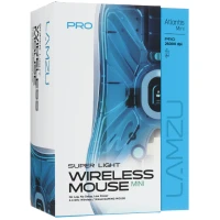 Мышь беспроводная/проводная LAMZU Atlantis MINI PRO белый, 26000 dpi, PixArt PAW3395