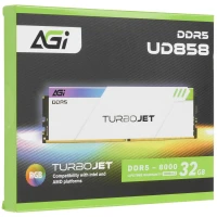 Оперативная память AGI TurboJet RGB [AGI8APD16UD858-DC] 32 ГБ
