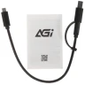 1000 ГБ Внешний SSD AGI ED198 [AGI1T0GIMED198], USB 3.2 Gen 2 Type-C