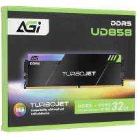 Оперативная память AGI TurboJet RGB [AGI6GPC16UD858-DC] 32 ГБ
