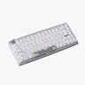Клавиатура беспроводная Durgod K710 Hi Keys серебристый