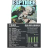 Коврик ESPTiger PIONEER Talismans - Ya sheng V2 (L) зеленый, аниме, девушка