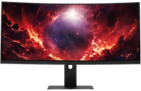 Монитор ARDOR GAMING QUASAR PRO AQW34H3, 3440x1440, 180 Гц, VA, LED, 4000:1, 350 Кд/м², черный