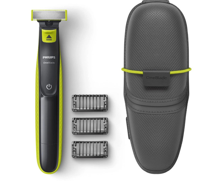 Триммер Philips OneBlade QP2520/65, черный/салатовый