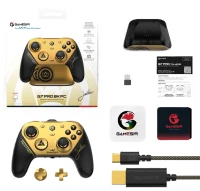 Геймпад беспроводной/проводной GameSir G7 Pro 8K Champion Edition золотистый